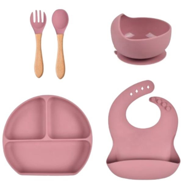 Baby Silicone Feeding Set