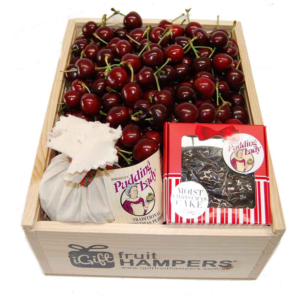 Cherry Gift Hamper + Pudding Lady Treats