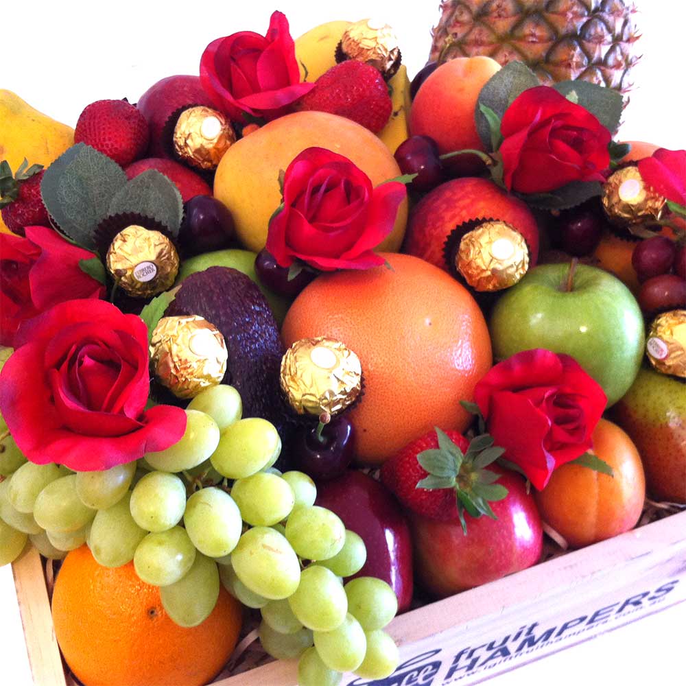 Fruit Flowers Gift Hampers